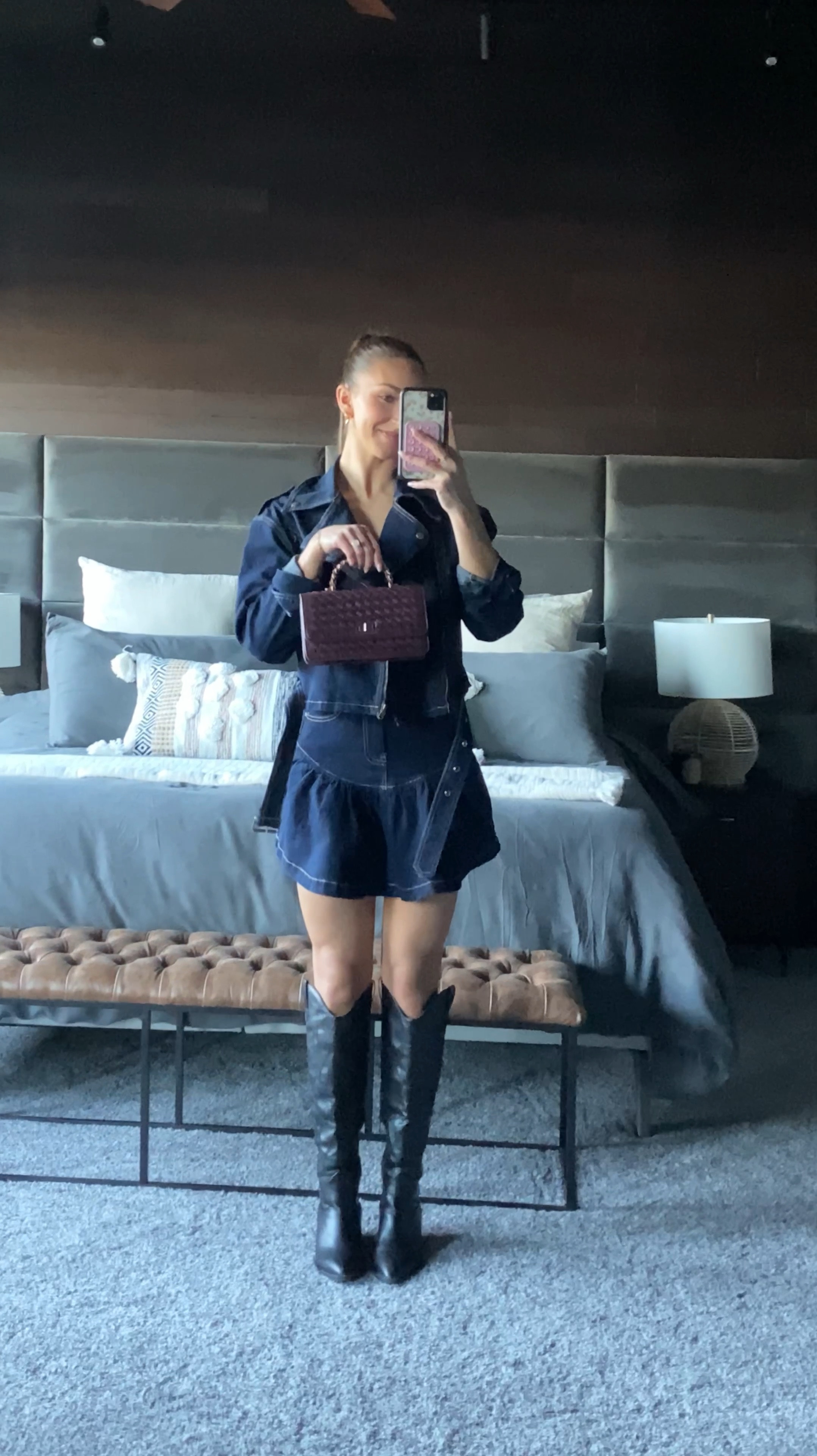 Love this denim skirt and jacket set from Vici 😍

#LTKStyleTip #LTKFindsUnder100 #LTKxVICI