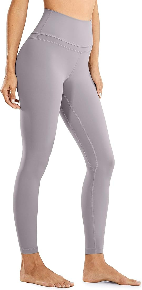 CRZ YOGA Women's Naked Feeling I Workout Leggings 28 Inches - High Waisted Full-Length Yoga Pants | Amazon (US)