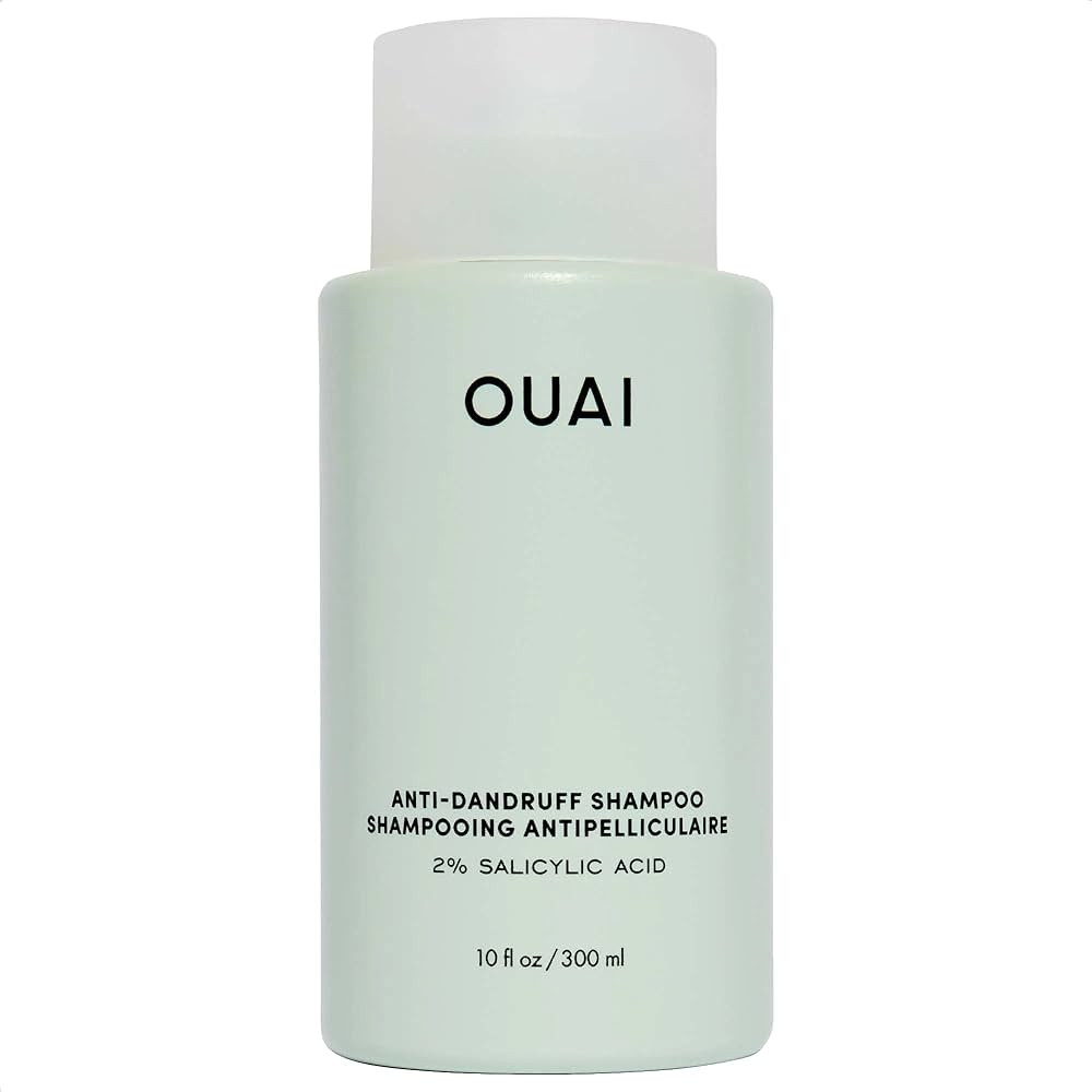 OUAI Anti Dandruff Shampoo - Soothing Salicylic Acid Shampoo for Flaky, Dry and Itchy Scalp - Red... | Amazon (US)