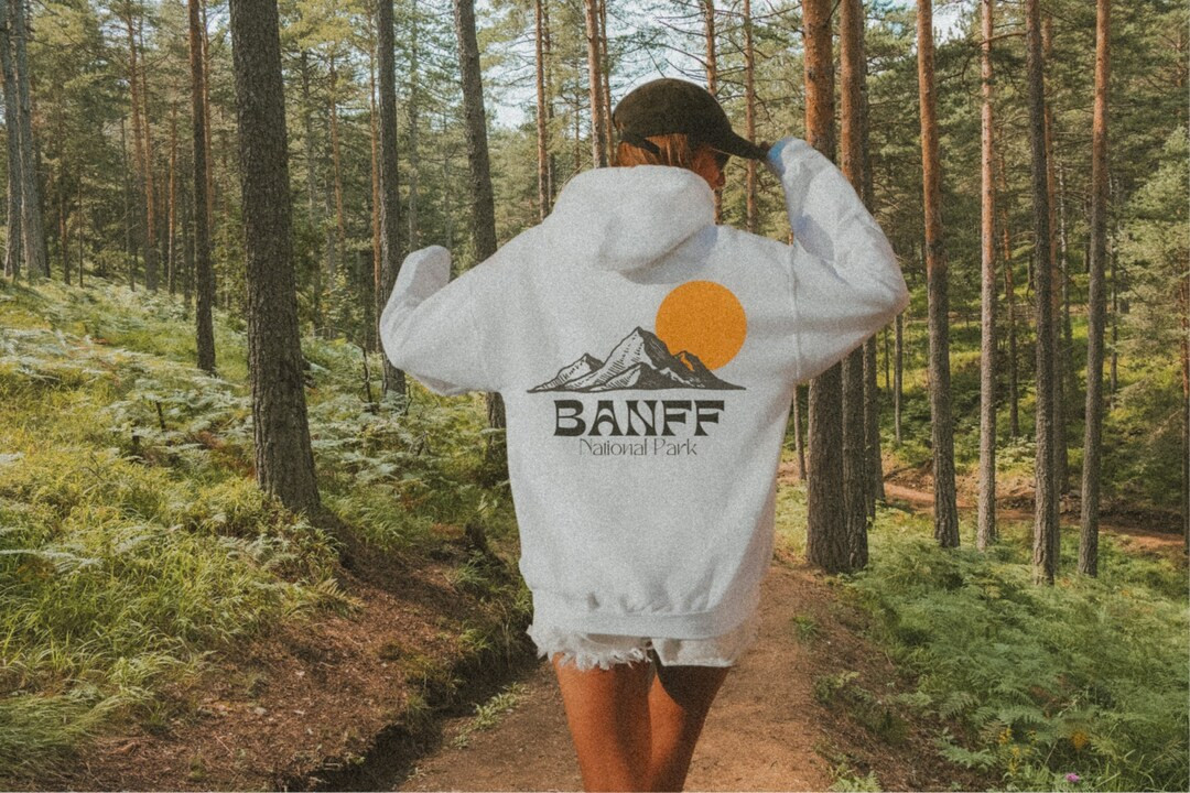 Banff National Park Hoodie Sweatshirt, Granola Girl Aesthetic Hoodie, Canadian National Parks Hoo... | Etsy (US)
