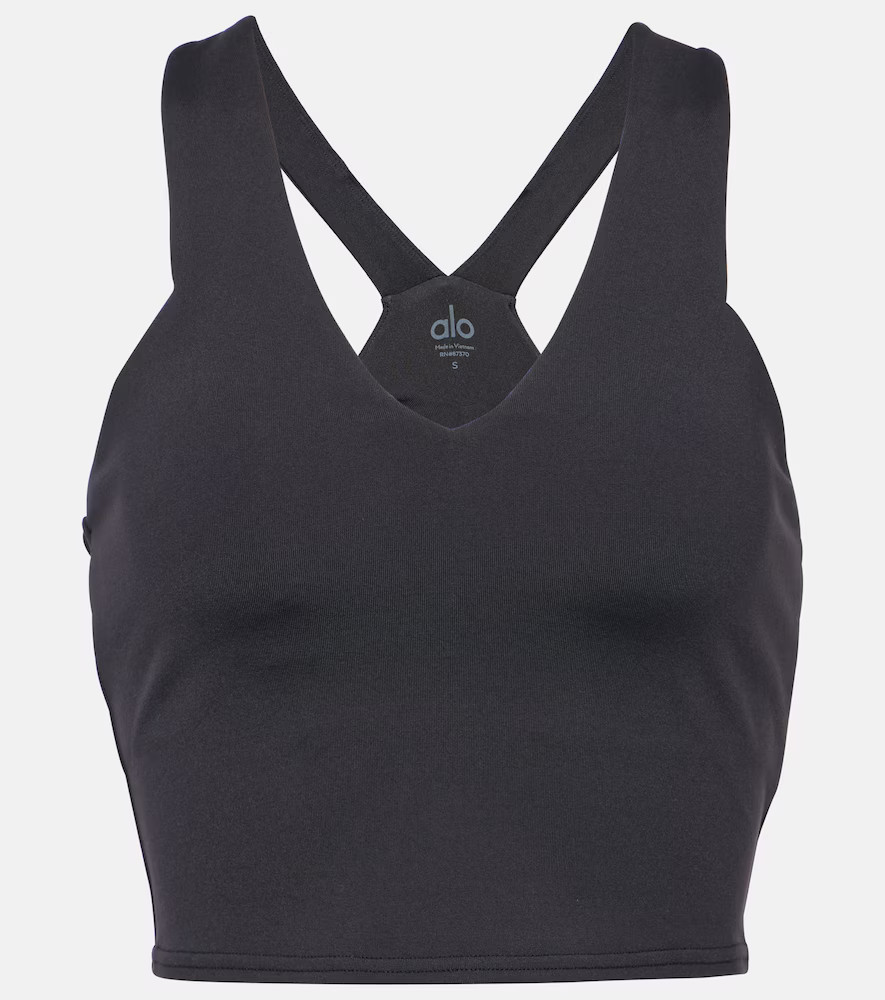 Alo Yoga Airbrush Real sports bra | Mytheresa (UK)