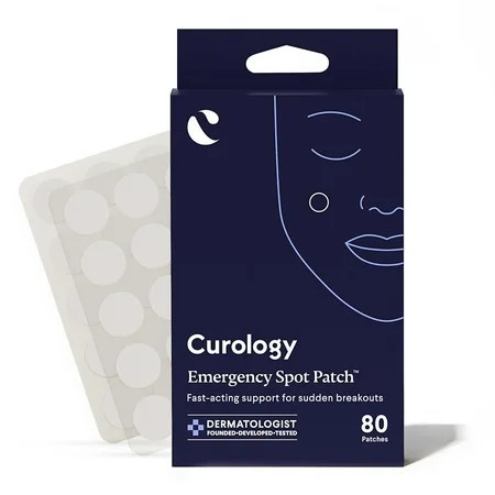 Curology Emergency Spot Patch, Hydrocolloid Pimple Patches for Acne, 80 Count | Walmart (US)