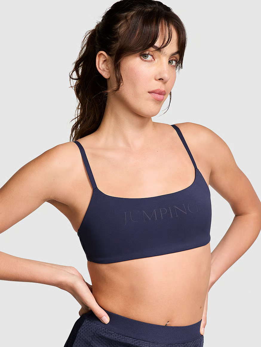 Buy Relay Square-Neck Sports Bra - Order Sport Bras online 1125145100 - PINK US | Victoria's Secret (US / CA )