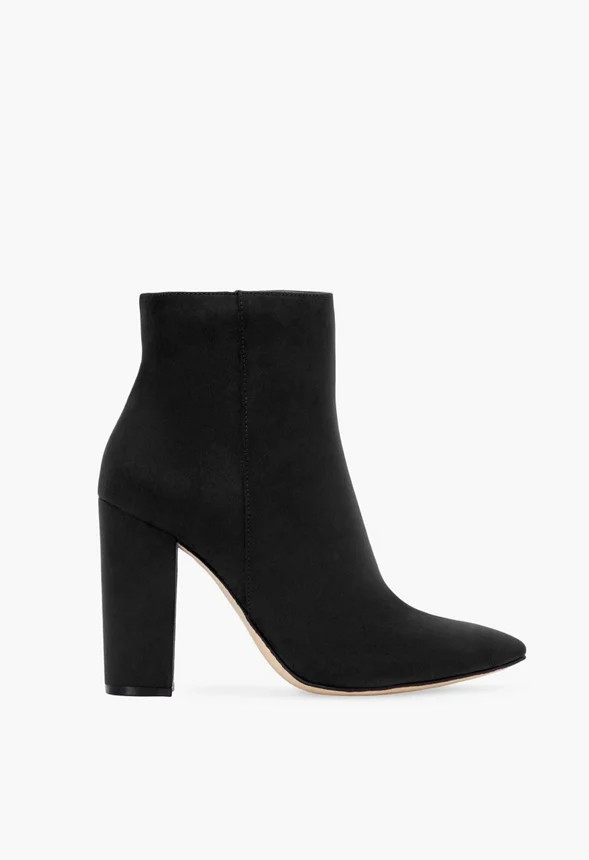 Rosamund Block Heeled Bootie | JustFab