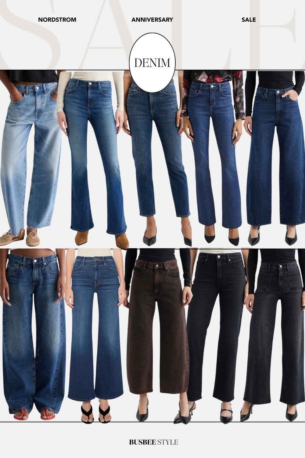 Every denim wash worth owning, side by side so you can actually compare!

From light wash wide-leg to classic blue bootcut to deep black straight leg, this edit lines up the full range of washes worth shopping this sale. 

Seeing them together makes it so much easier to figure out what's actually missing from your denim rotation instead of buying another pair of the same wash you already own.

#LTKgrwm #LTKOver40 #LTKSaleAlert