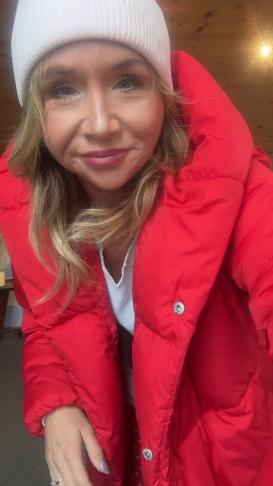 Happy Monday, week three of working out and taking care of myself!  Went to the gym and then walked the dogs, it’s cold outside. 
I love this coat, it keeps my whole body warm. I linked similar ones from Amazon. 
Also wearing the new set from Target again. It fits so well. Top medium, leggings are x-small , Nikes are a size 6. White sweatshirt oversized size large . 



#LTKActive #LTKfitnessgoals #LTKPetite