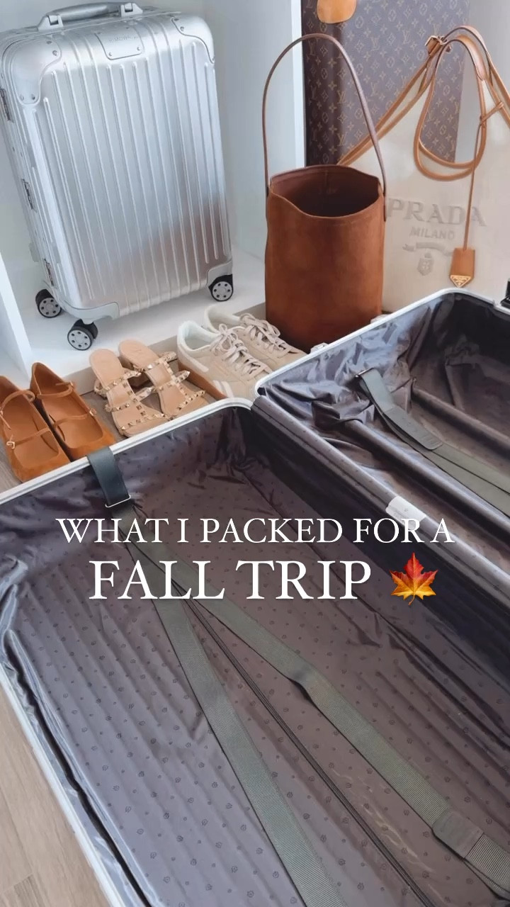 What I packed for my fall trip! Blazers, trench coats, sweaters, shirts, jeans, sneakers, bags, and heels. 

#LTKSeasonal #LTKOver40 #LTKTravel