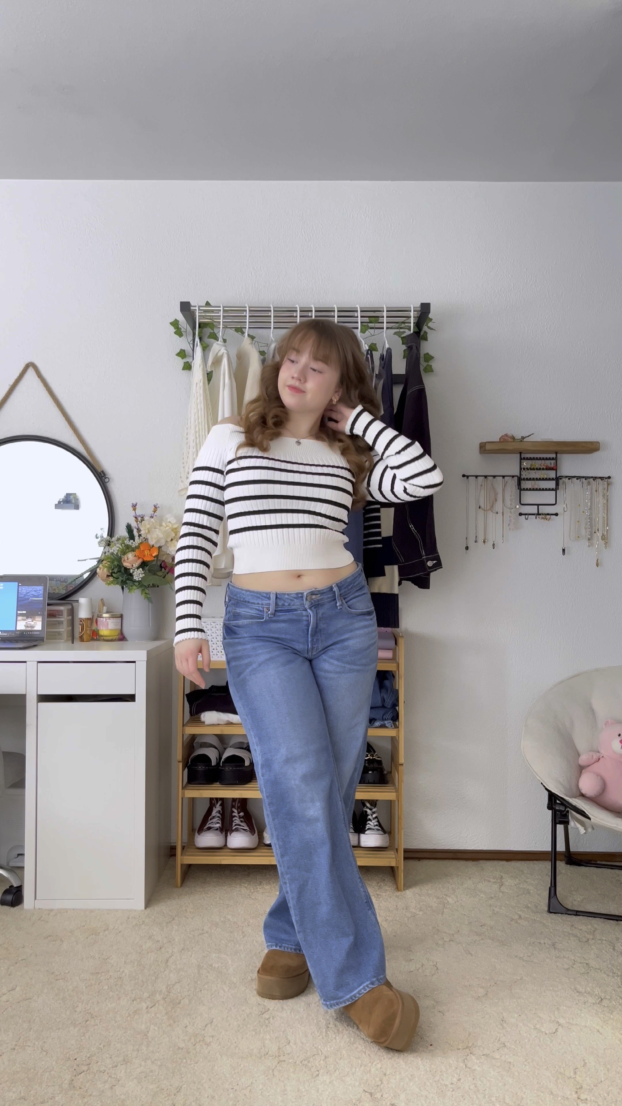 low rise jeans outfit

#LTKstyletip #LTKVideo #LTKU