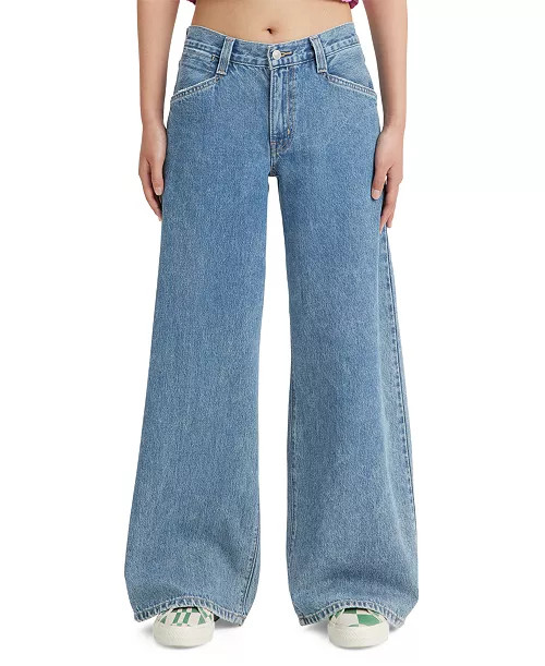 Women's '94 Baggy Wide-Leg Relaxed-Fit Denim Jeans | Macy's