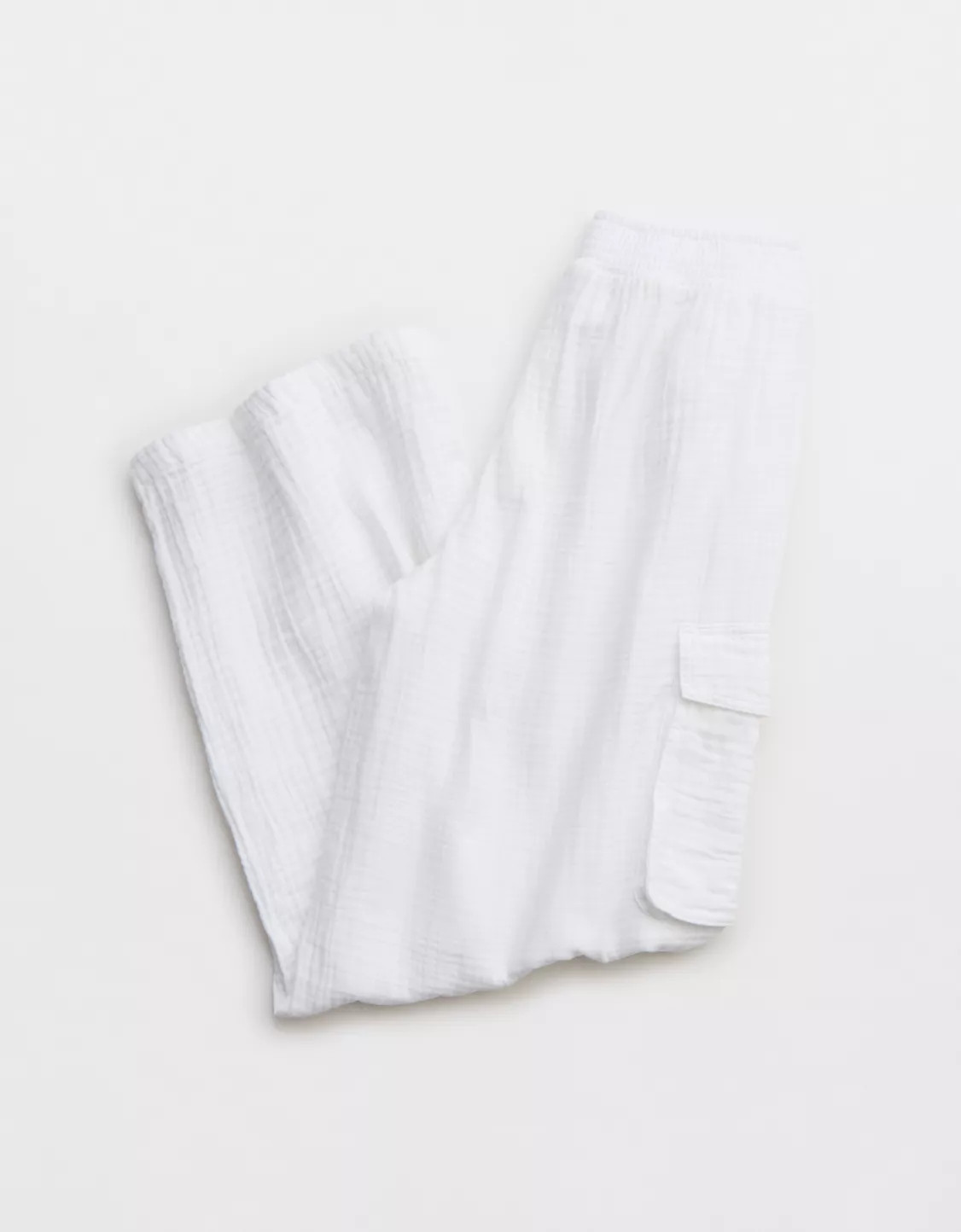 Aerie High Waisted Pool-To-Party Cargo Pant | Aerie