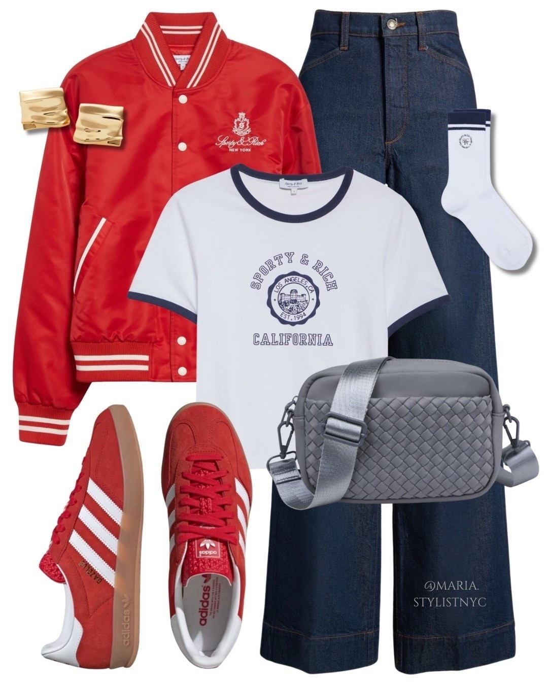 Varsity chic meets California cool. 🍎👟👖

#LTKootd #LTKSeasonal #LTKSaleAlert