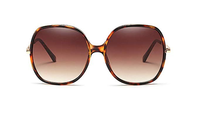 70s Super Oversize Square Sunglasses for Women Vintage Rectangular Plastic Frame | Amazon (US)