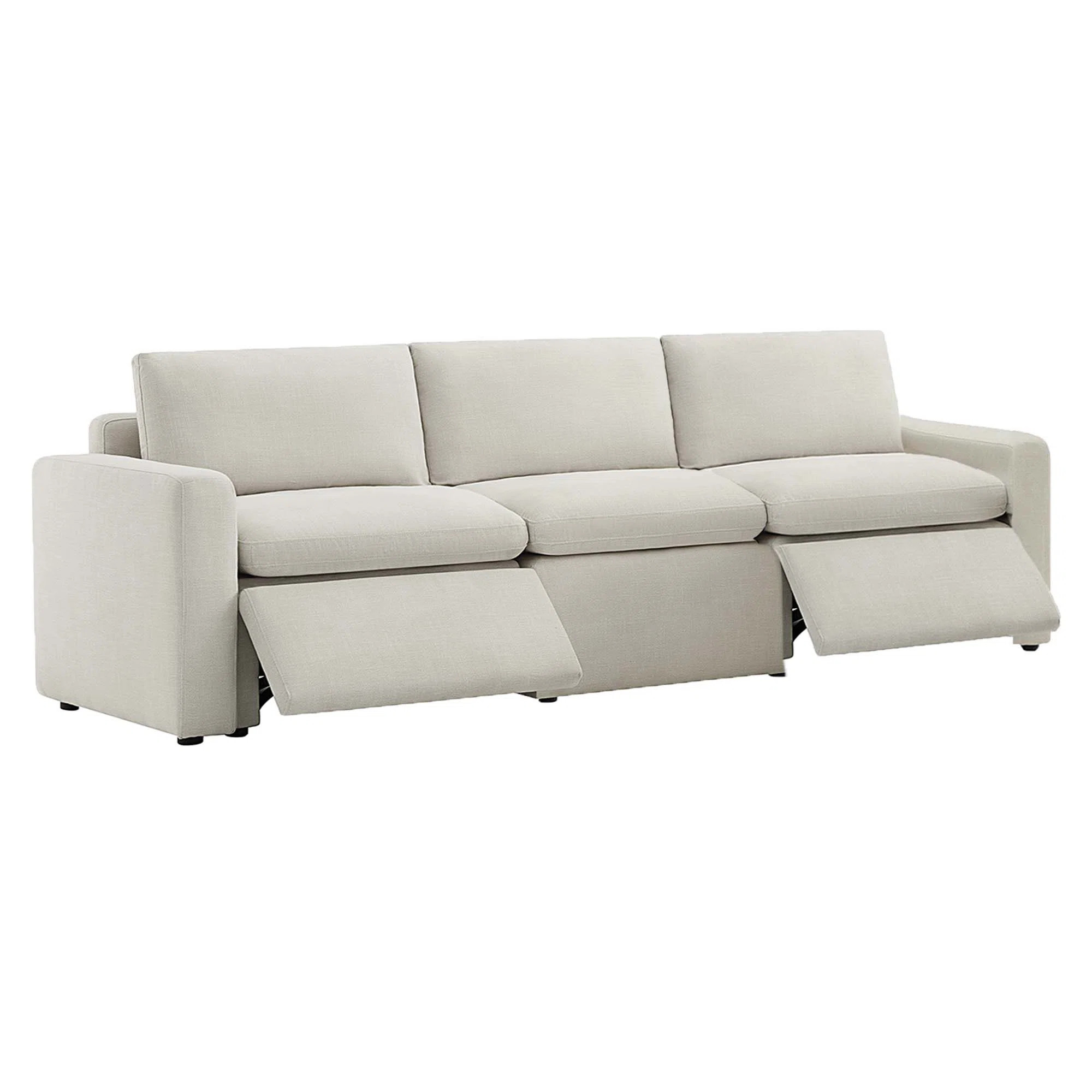 Lana 3 - Piece Upholstered Power Reclining Modular Sofa | Wayfair North America