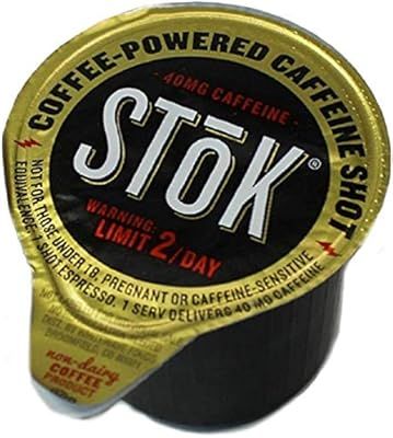 SToK Caffeinated Black Unsweetened Cold Brew Coffee Shots (Unsweetened, 264 ct) | Amazon (US)