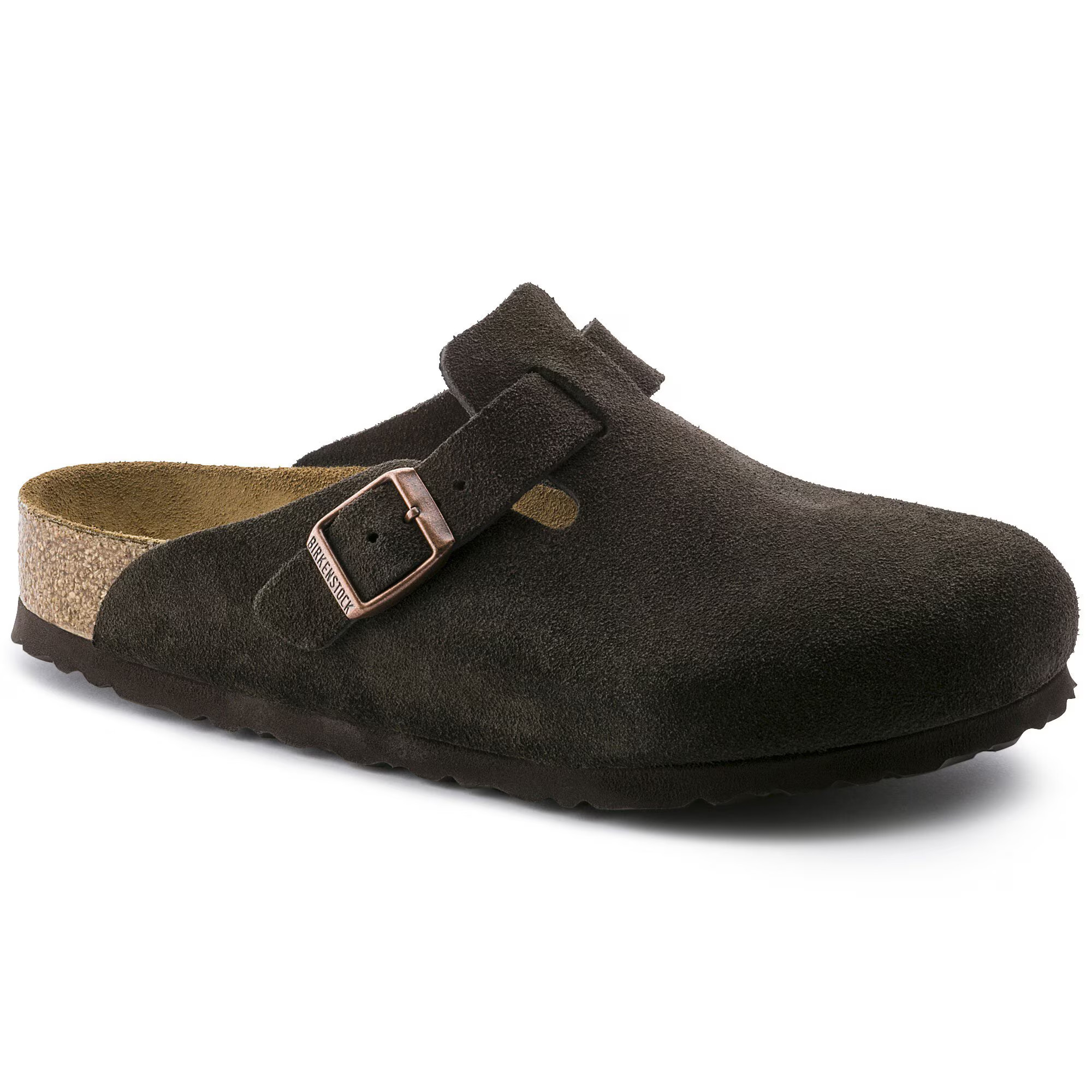 Boston Soft Footbed Suede Leather | Birkenstock CA