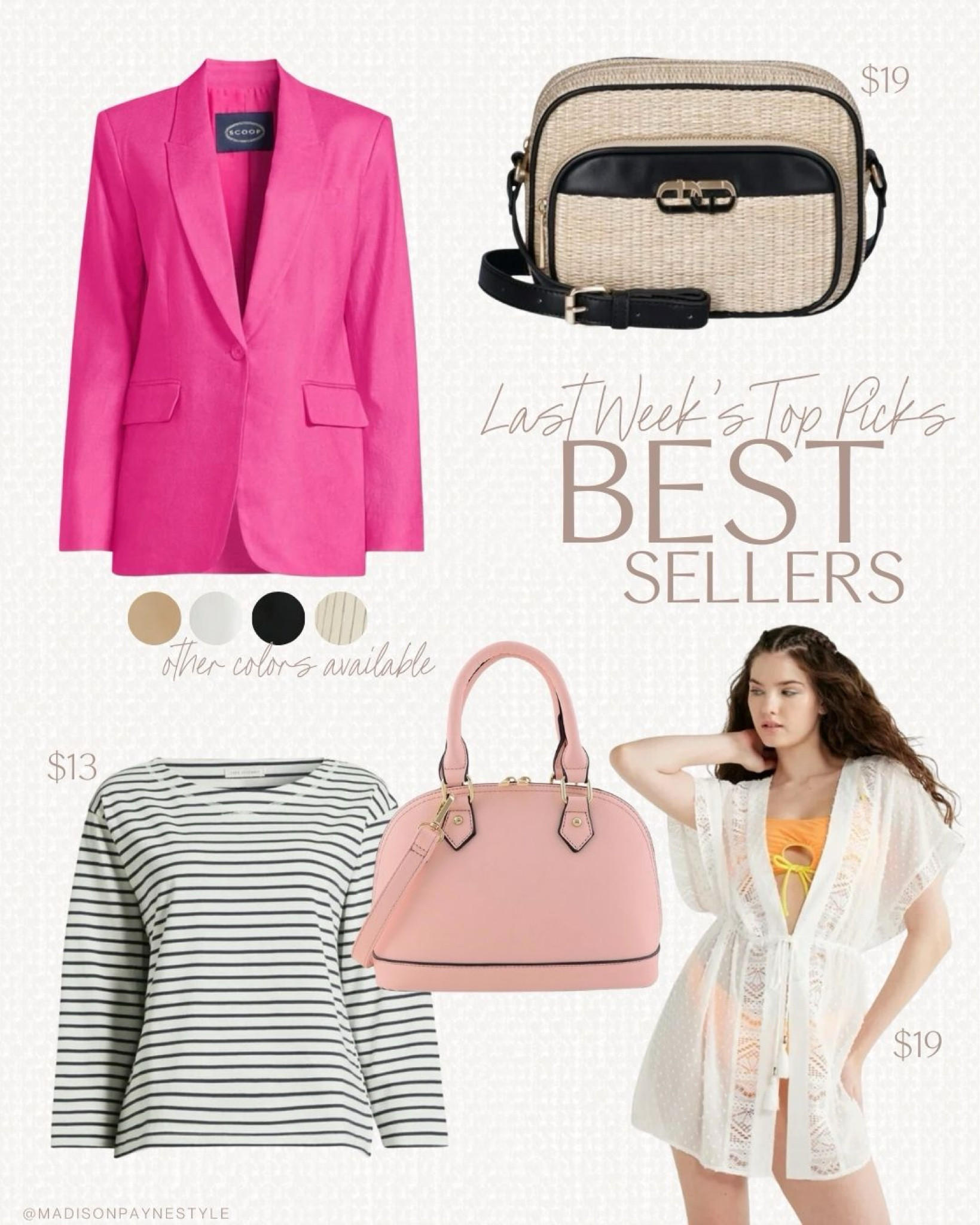 $19 WALMART SWIMSUIT COVERUP was a best seller last week 🥰 along with a linen blazer that was part of a new Summer drop at Walmart, a $19 straw crossbody, a $13 boatneck tee, and a handbag that is a Louis Vuitton look for less

Swimsuit Cover Up, Blazer, Linen Blazer, Crossbody, Walmart Outfit, Walmart Style Walmart Finds, Walmart Blazer, Walmart Partner, Walmart Swimsuit Coverup, Walmart Tee, Amazon Handbag, Look For Less, Madison Payne 

#LTKfindsunder50 #LTKstyletip #LTKSeasonal