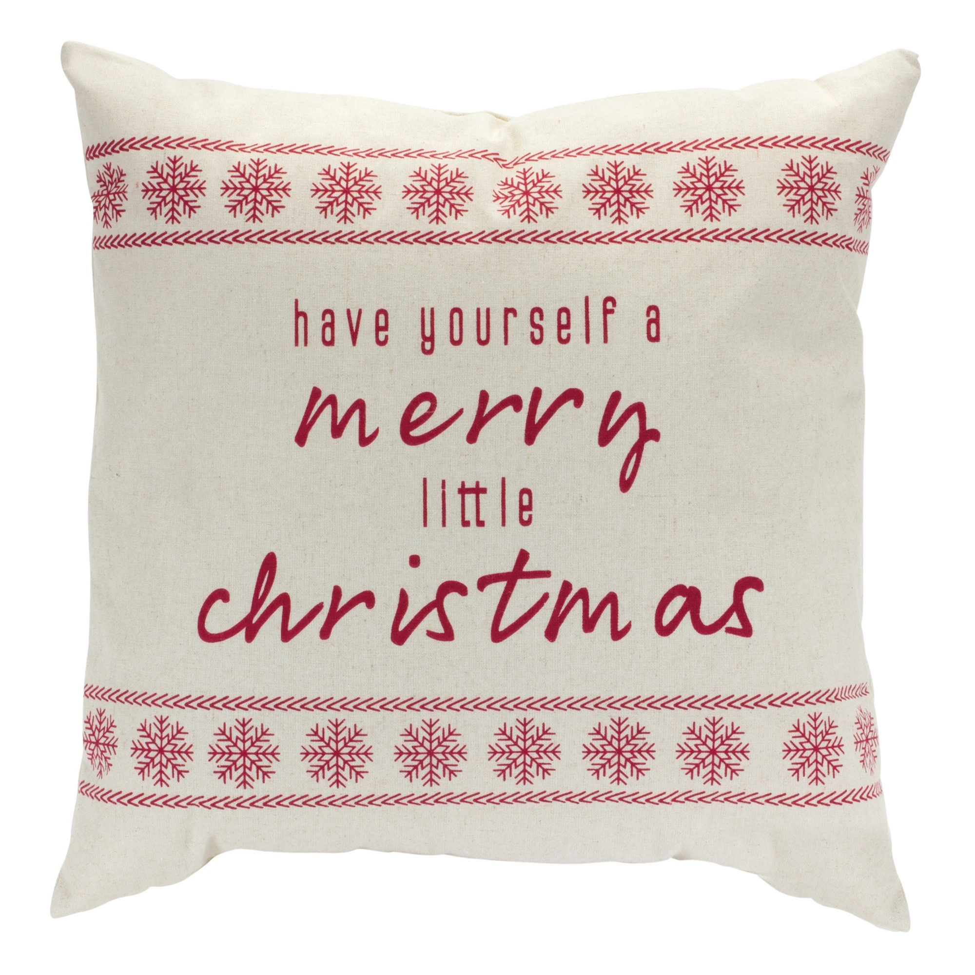 Merry Christmas Pillow | Bed Bath & Beyond