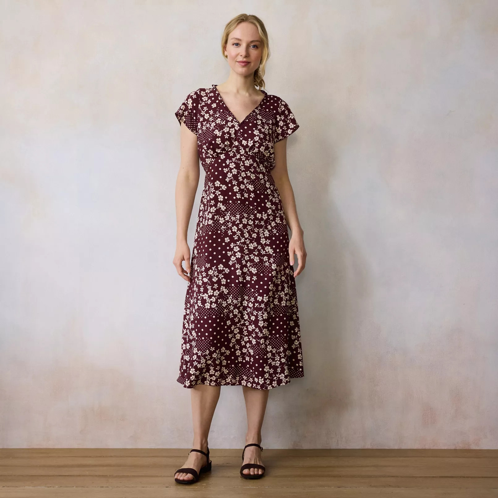 Women's LC Lauren Conrad Empire Midi Dress | Kohl's