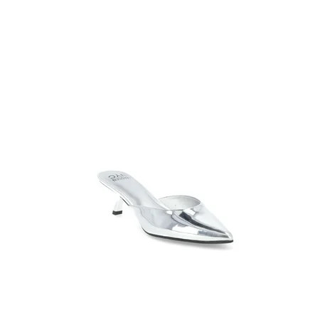 Madden NYC Women’s Kitten Heeled Slide On Mules | Walmart (US)