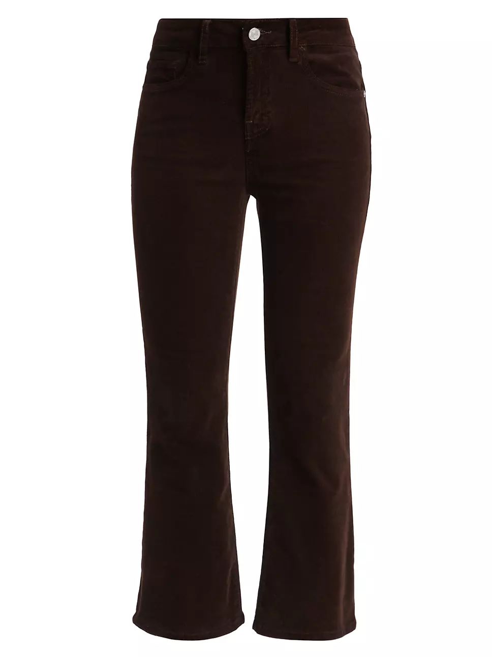 Le Crop Corduroy Mini Boot-Cut Jeans | Saks Fifth Avenue