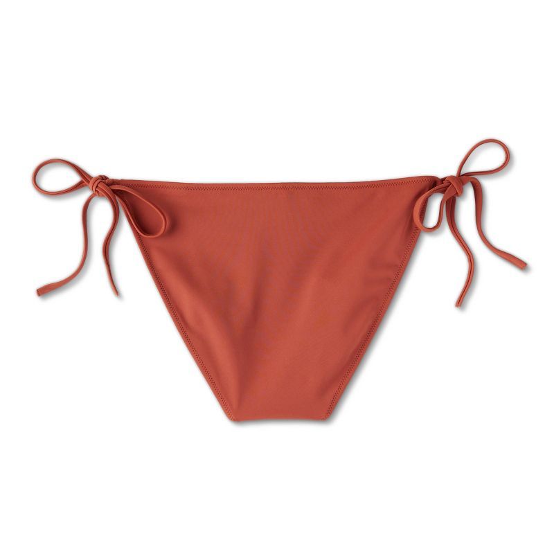 Women's Side-Tie Hipster Bikini Bottom - Shade & Shore™ Rust S | Target