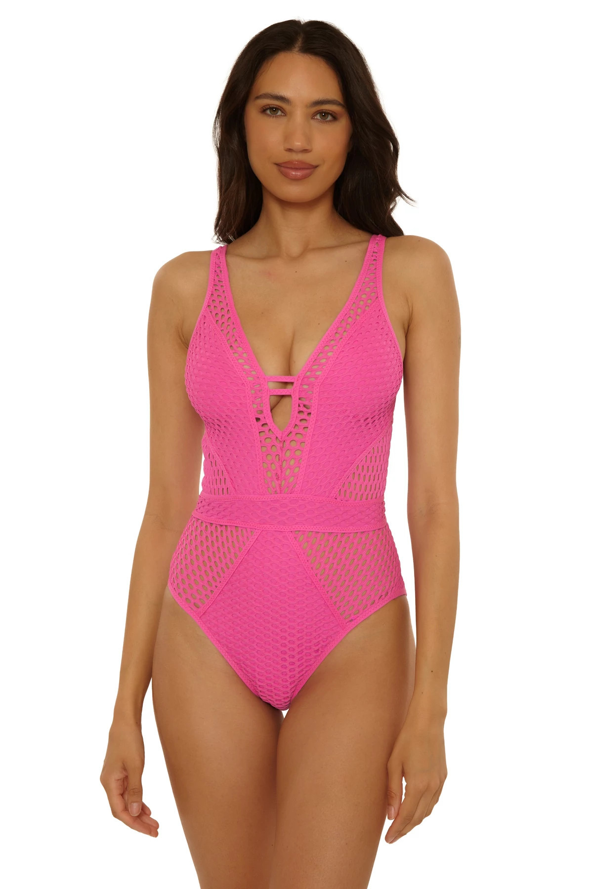 Show & Tell Plunge One Piece Swimsuit | Everything But Water