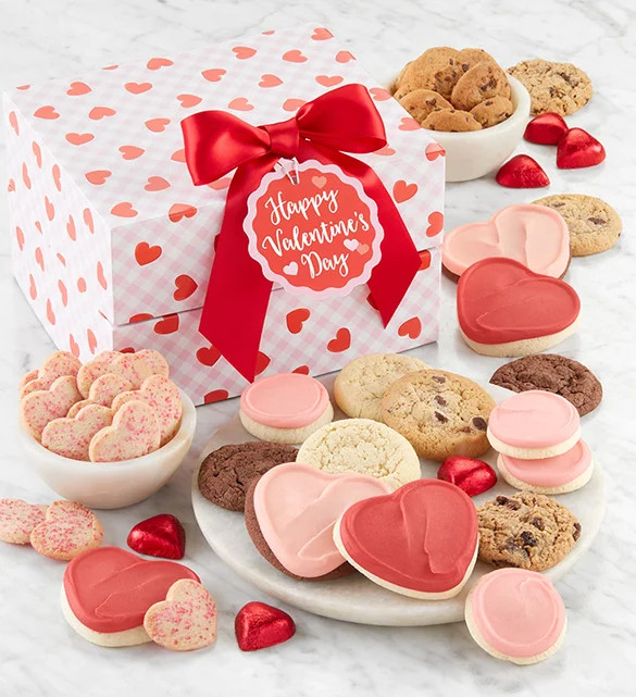 Double Delight Valentine Gift Tower | Cheryl's