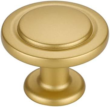 OYX 24Pack Gold Cabinet Knobs Brushed Gold Cabinet Knobs Pulls,Gold Pulls for Kitchen Cabinet Har... | Amazon (US)