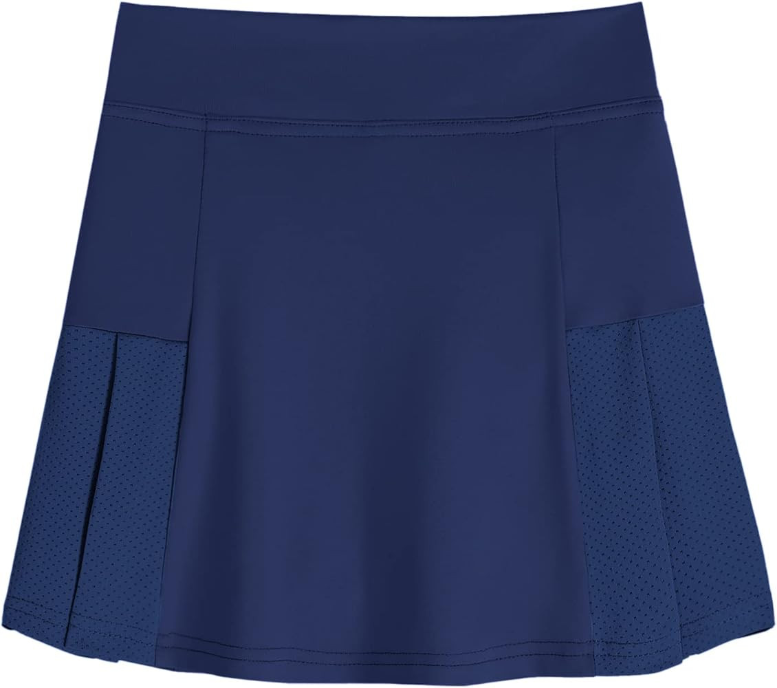 Arshiner Girl's Sport Skirts with Shorts Athletic Pleated Skort Colorful Performance Skorts | Amazon (US)