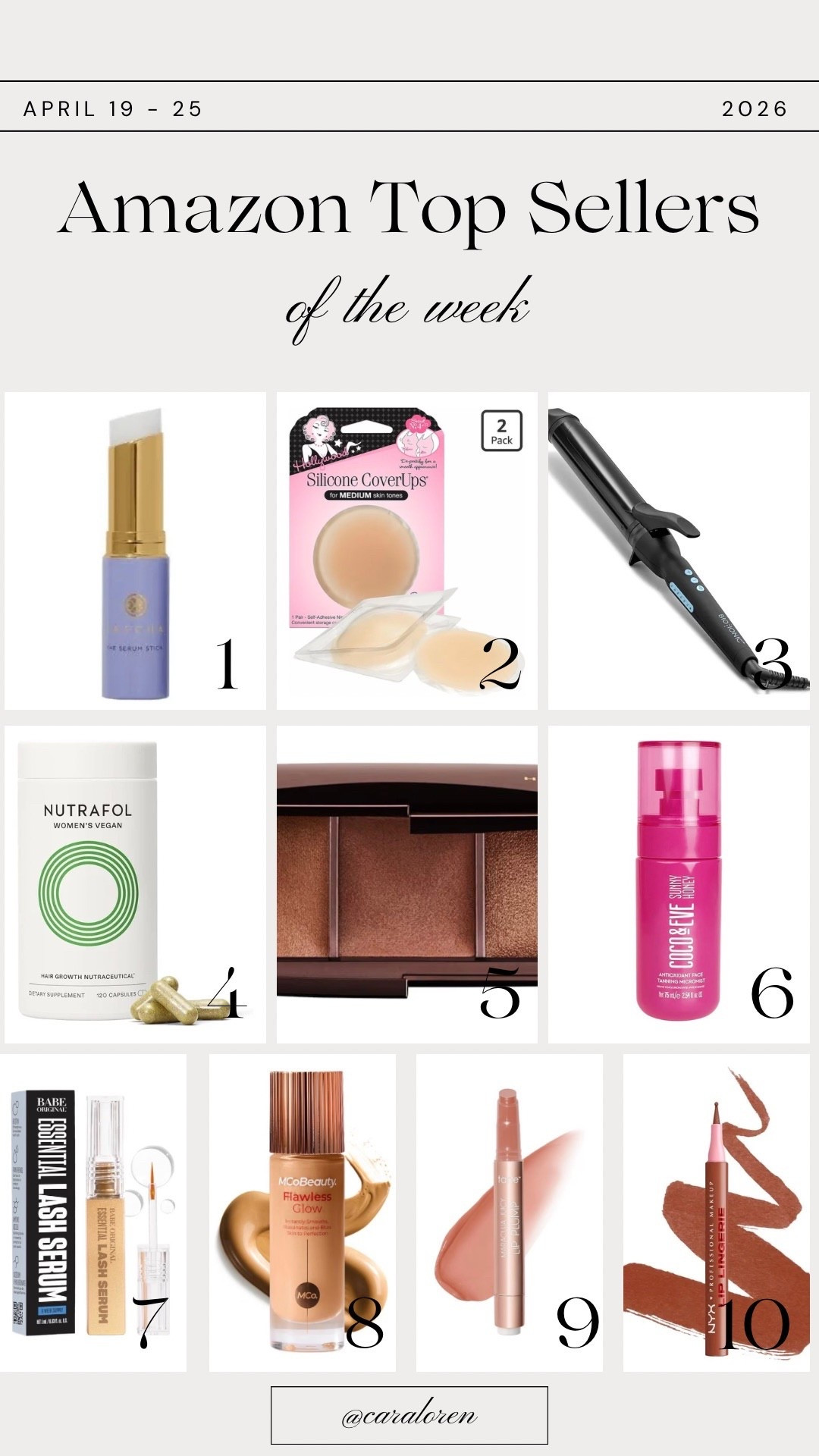 Last week’s Amazon best sellers!

#LTKBeauty