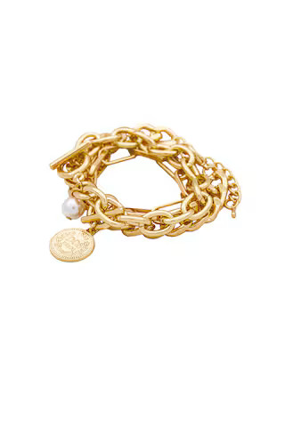Amber Sceats x REVOLVE Lola Bracelet Set in Gold from Revolve.com | Revolve Clothing (Global)