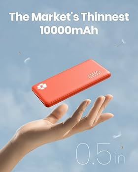 INIU Portable Charger, USB C Slimmest Triple 3A High-Speed 10000mAh Phone Power Bank, Flashlight ... | Amazon (US)