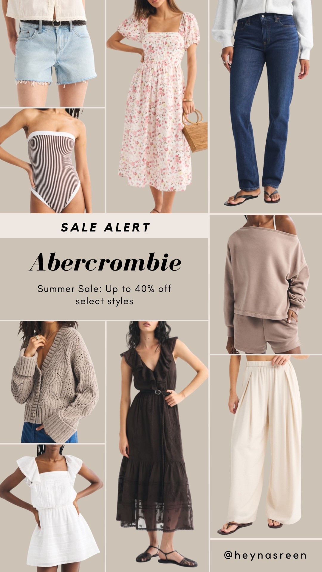 Get up to 40% off select styles at Abercrombie! Such cute new arrivals

#LTKSaleAlert