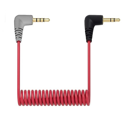 3.5mm TRS to TRRS Adapter Microphone Cable Compatible with Rode SC7, VideoMic, VideoMicro Go, Boy... | Amazon (US)