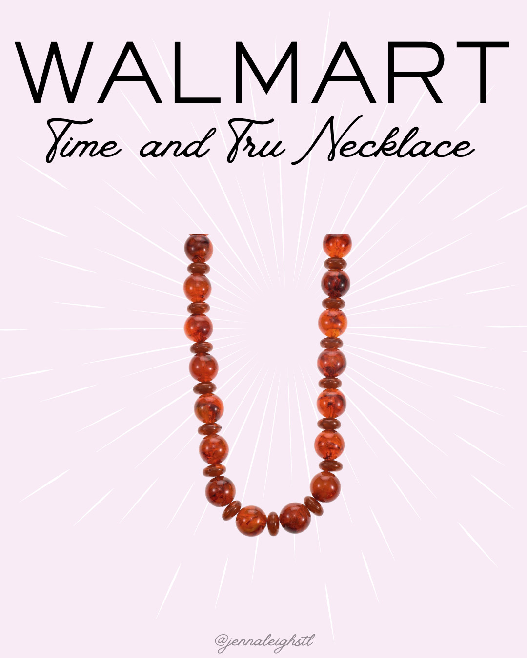 Beaded necklaces are so popular right now and this Time and Tru brown beaded statement necklace from Walmart is under $10. Such an easy way to elevate any outfit without spending a lot. 

 #LTKMothersDay #LTKootd #LTKWorkwear