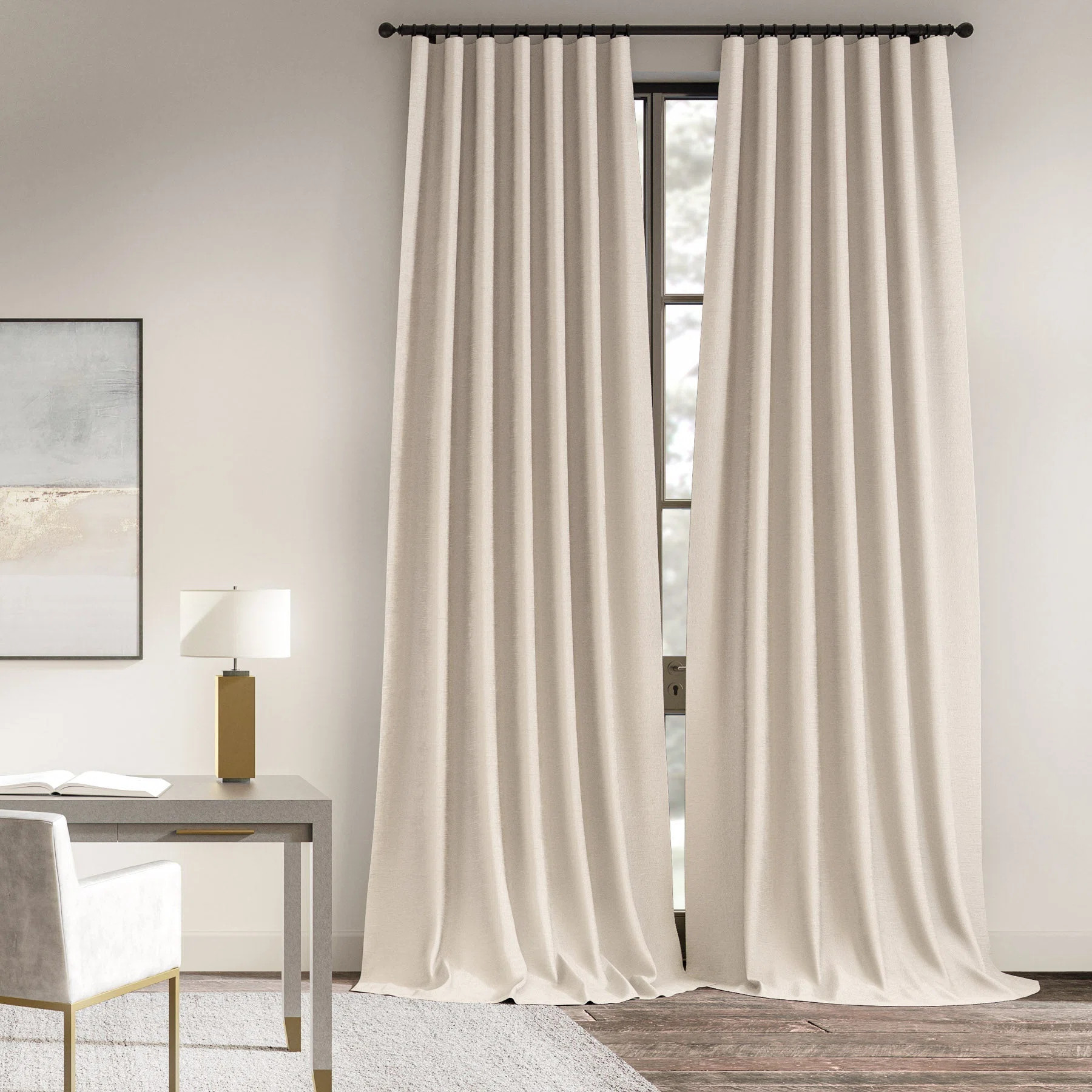 Ava Blackout Curtain (Set of 2) | Perigold