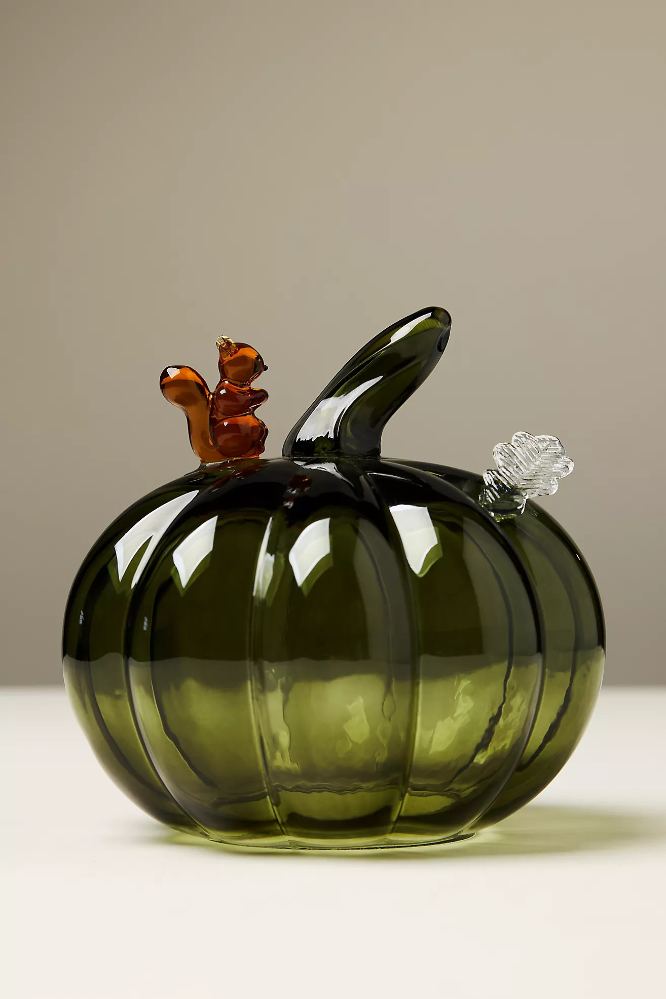 Willow Icon Decorative Glass Pumpkin | Anthropologie (US)