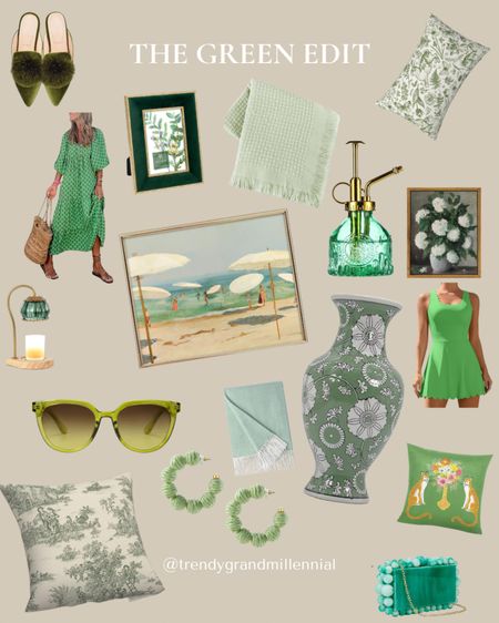 All of the Grandmillennial Amazon finds! Green Edit. 

Chinoiserie, green dress, fall fashion, fall decor, wedding guest, classic fashion, green colored glass, Amazon deals, Amazon prime day, French fashion, preppy, Ginger jars, casual dresses, pretty glasses, printed pillows, lamps, green home, green aesthetic, British home 


#LTKfindsunder100 #LTKsalealert #LTKhome