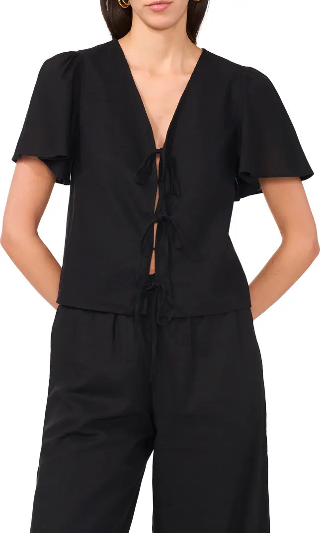 1.STATE Tie Front Top | Nordstromrack | Nordstrom Rack