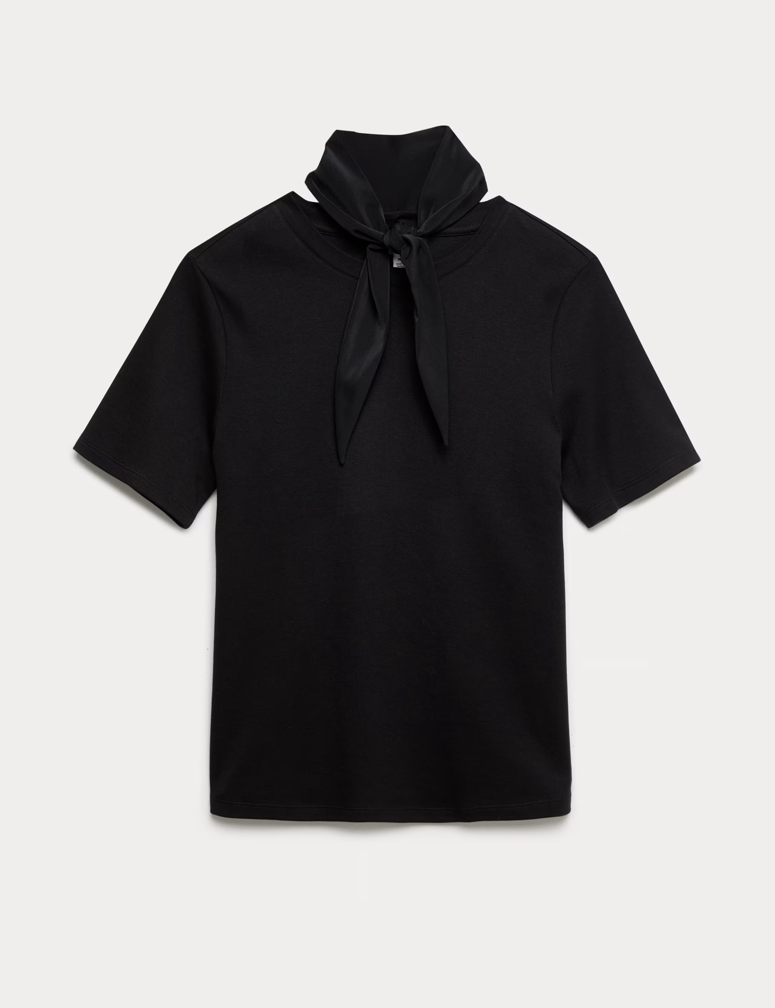 Pure Cotton Scarf Detail Top | Marks & Spencer (UK)