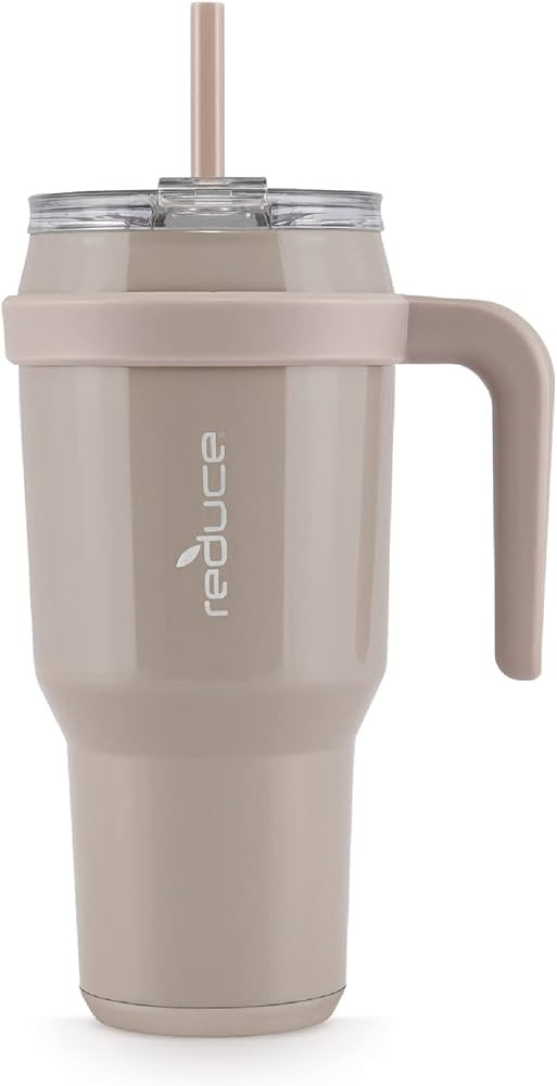 REDUCE Cold1 40 oz Tumbler with Handle - Vacuum Insulated Stainless Steel Water Bottle for Home, ... | Amazon (US)