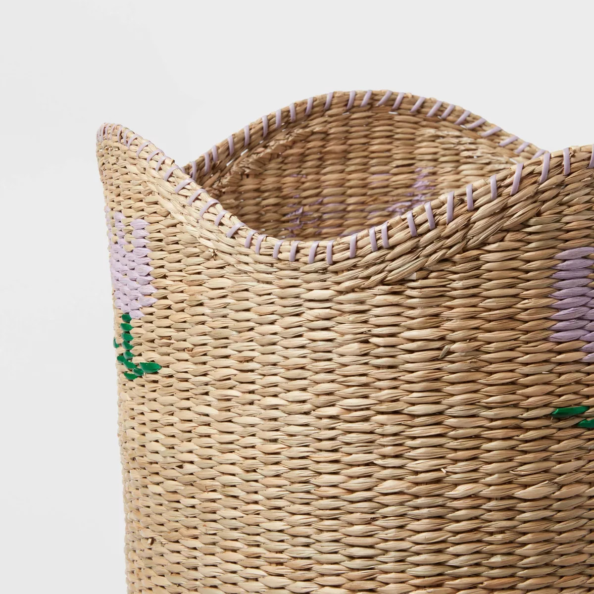 Woven Kids' Storage Basket with Flower - Pillowfort™ | Target