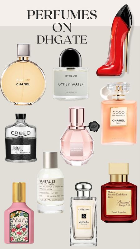 Perfumes on Dhgate 

#LTKbeauty #LTKsalealert #LTKunder50