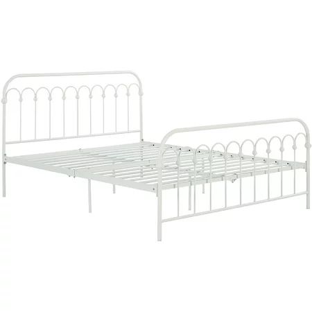 White Metal Bed, Multiple Sizes, Multiple Colors | Walmart (US)