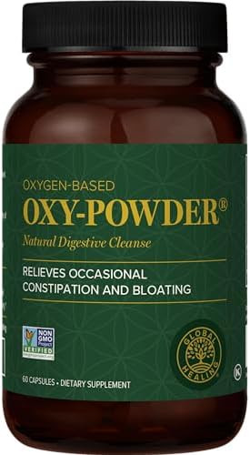 Global Healing Oxy-Powder Colon Cleanse, Constipation Relief for Women & Men, Magnesium Oxide Col... | Amazon (US)