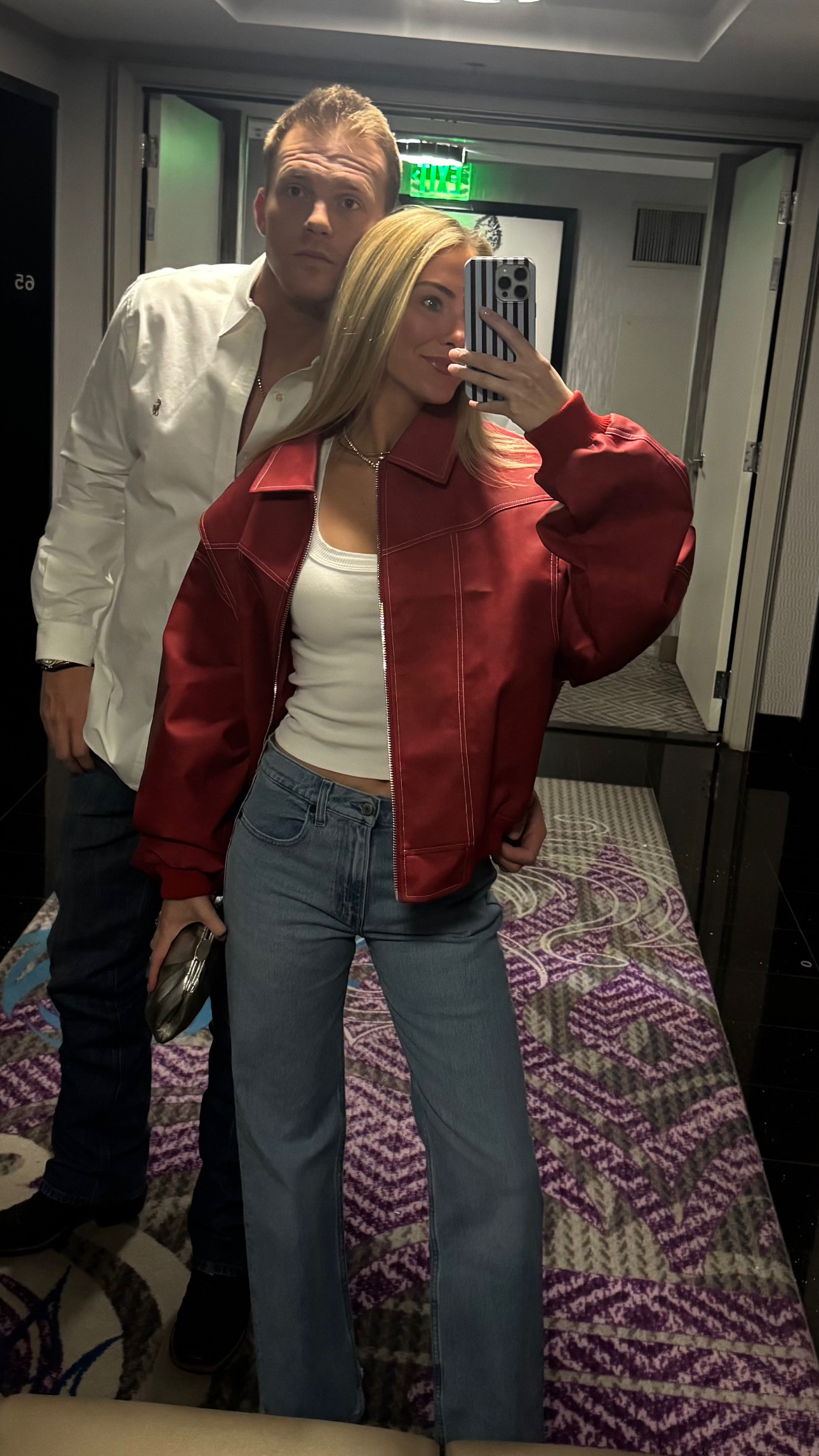 vegas date night! wearing size large in the jacket, abercrombie jeans, amazon shoes, linked similar tank!  

 

#LTKValentine #LTKootd