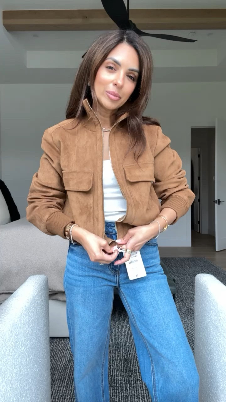This @Zara suede jacket is sooo cute and petite friendly. I’m wearing size XS!

#LTKSeasonal #LTKOver40 #LTKPetite