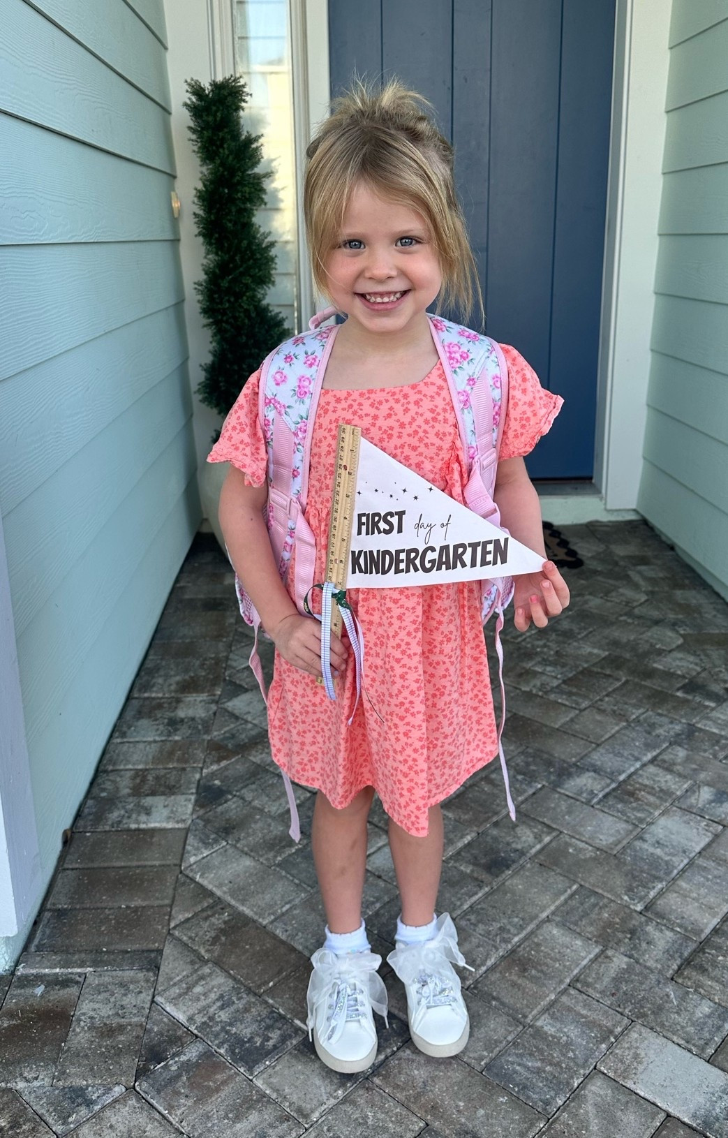 Back to school outfit and first day of school pendant for photos 

Etsy instant download. Etsy shop. First day of school. Back to school. Kindergarten. Shop small. DIY. Mom craft. Mom life.

#LTKmomlife #LTKKids #LTKdayinmylife