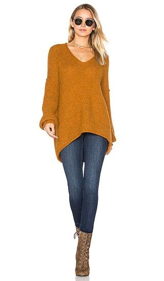 Free People All Mine Sweater in Terracotta | Revolve Clothing