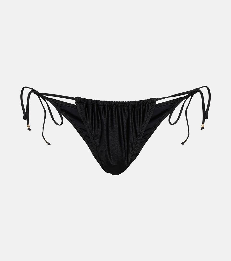 Cherry ruched bikini bottoms | Mytheresa (US/CA)